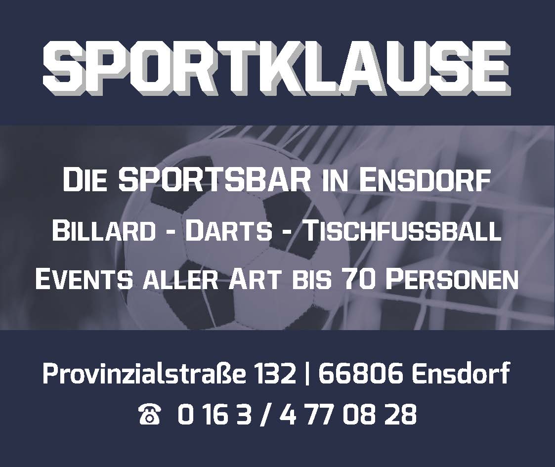 Sportklause Werbung